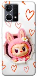 Чехол itsPrint Labubu paper для Oppo Reno 7 4G