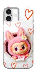 Чехол itsPrint Labubu paper для Apple iPhone 16 Plus (6.7")