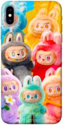 Чехол itsPrint Rainbow labubu для Apple iPhone X (5.8")