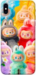 Чехол itsPrint Rainbow labubu для Apple iPhone XS Max (6.5")