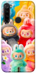Чехол itsPrint Rainbow labubu для Xiaomi Redmi Note 8