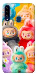 Чехол itsPrint Rainbow labubu для Samsung Galaxy A20s