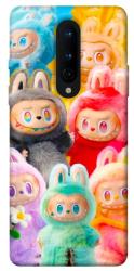 Чехол itsPrint Rainbow labubu для OnePlus 8
