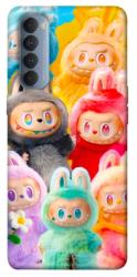 Чехол itsPrint Rainbow labubu для Oppo Reno 4 Pro