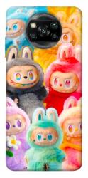 Чехол itsPrint Rainbow labubu для Xiaomi Poco X3 NFC / Poco X3 Pro