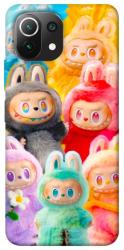 Чехол itsPrint Rainbow labubu для Xiaomi Mi 11 Lite