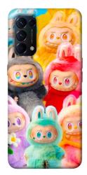 Чехол itsPrint Rainbow labubu для Oppo Reno 5 4G