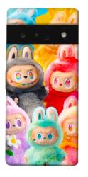 Чехол itsPrint Rainbow labubu для Google Pixel 6 Pro