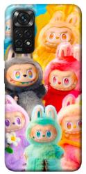 Чехол itsPrint Rainbow labubu для Xiaomi Redmi Note 11 (Global) / Note 11S