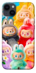 Чехол itsPrint Rainbow labubu для Apple iPhone 14 Plus (6.7")