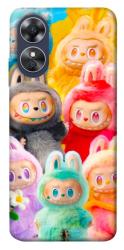 Чехол itsPrint Rainbow labubu для Oppo A17