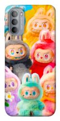 Чехол itsPrint Rainbow labubu для Motorola Moto G31