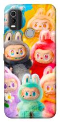 Чехол itsPrint Rainbow labubu для Nokia C21 Plus