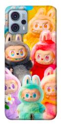 Чехол itsPrint Rainbow labubu для Motorola Moto G23