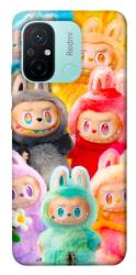 Чехол itsPrint Rainbow labubu для Xiaomi Redmi 12C