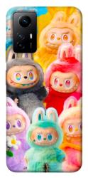 Чохол itsPrint Rainbow labubu для Xiaomi Redmi Note 12S