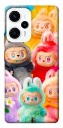 Чехол itsPrint Rainbow labubu для Xiaomi Poco F5 Pro