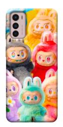 Чехол itsPrint Rainbow labubu для Motorola Moto G42