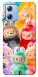 Чехол itsPrint Rainbow labubu для Motorola Moto G84