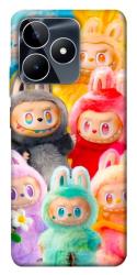 Чехол itsPrint Rainbow labubu для Realme C53