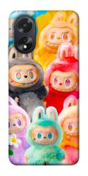 Чехол itsPrint Rainbow labubu для Oppo A38