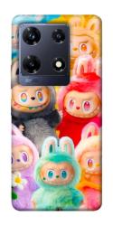 Чехол itsPrint Rainbow labubu для Infinix Note 30 Pro