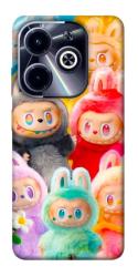 Чехол itsPrint Rainbow labubu для Infinix Hot 40i