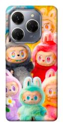 Чехол itsPrint Rainbow labubu для TECNO Spark 20 Pro