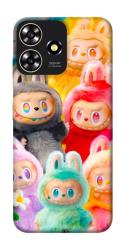 Чехол itsPrint Rainbow labubu для ZTE Blade A73 4G