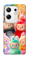 Чехол itsPrint Rainbow labubu для Infinix Zero 30 4G