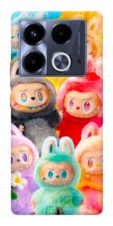 Чехол itsPrint Rainbow labubu для Infinix Note 40 4G