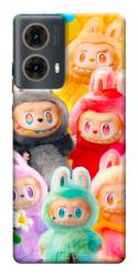 Чехол itsPrint Rainbow labubu для Motorola Moto G85