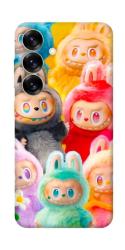 Чехол itsPrint Rainbow labubu для Samsung Galaxy S25