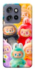 Чехол itsPrint Rainbow labubu для Motorola Edge 50 Neo