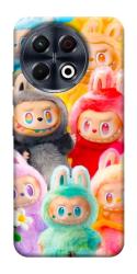 Чехол itsPrint Rainbow labubu для TECNO Spark 30 Pro (KL7)