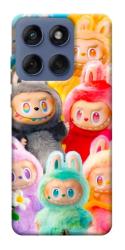 Чехол itsPrint Rainbow labubu для Motorola Edge 60 Fusion