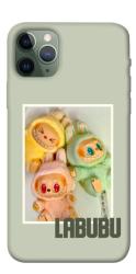 Чехол itsPrint Trio labubu для Apple iPhone 11 Pro (5.8")