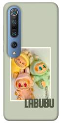 Чехол itsPrint Trio labubu для Xiaomi Mi 10 / Mi 10 Pro