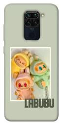 Чехол itsPrint Trio labubu для Xiaomi Redmi Note 9 / Redmi 10X
