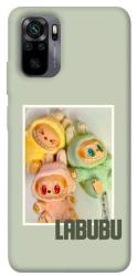 Чехол itsPrint Trio labubu для Xiaomi Redmi Note 10 / Note 10s