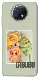 Чехол itsPrint Trio labubu для Xiaomi Redmi Note 9 5G / Note 9T