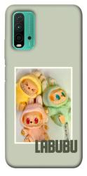 Чехол itsPrint Trio labubu для Xiaomi Redmi Note 9 4G / Redmi 9 Power / Redmi 9T