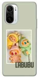 Чехол itsPrint Trio labubu для Xiaomi Redmi K40 / K40 Pro / K40 Pro+ / Poco F3