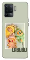 Чехол itsPrint Trio labubu для Oppo Reno 5 Lite
