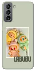 Чехол itsPrint Trio labubu для Samsung Galaxy S21 FE