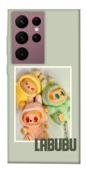 Чехол itsPrint Trio labubu для Samsung Galaxy S22 Ultra