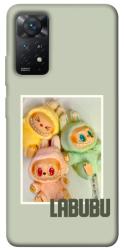 Чехол itsPrint Trio labubu для Xiaomi Redmi Note 11 Pro 4G/5G