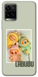 Чехол itsPrint Trio labubu для Vivo Y21 / Y33s