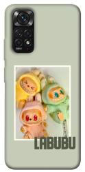 Чехол itsPrint Trio labubu для Xiaomi Redmi Note 11 (Global) / Note 11S