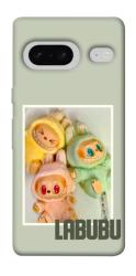 Чехол itsPrint Trio labubu для Google Pixel 7